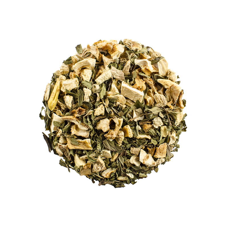 Herbal Mint Ginger Lemon Tea Tisane