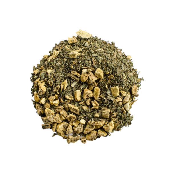 Herbal Tulsi Ginger Tea Tisane